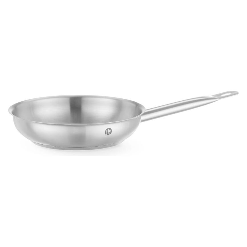 Hendi Bratpfanne - ohne Deckel,, Kitchen Line, ⌀200x(H)45mm (Bratpfanne, Aluminium, Edelstahl, 20 x 4.50 cm) (62074224)