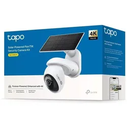 TP-Link TAPO C660 KIT – Solarbetriebene 4K-Pan-Tilt-Überwachungskamera, Tapo C660 KIT für den Aussenbereich, Netzwerkkamera