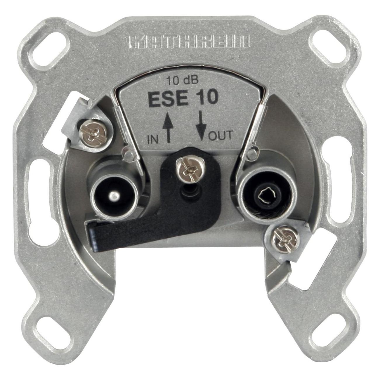 Kathrein ESE 10 Antennensteckdose für TV/Satellit/Radio (274233)