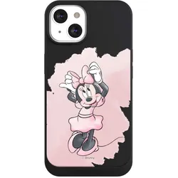 Nivocase Handyhülle für Apple iPhone 13 Hülle NIVOpure Case Schwarz Disney Motiv ohne Hintergrund (Apple iPhone 13), Smartphone Hülle, Schwarz
