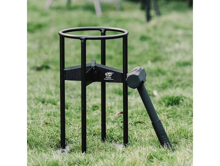 Fendeur de bûches pour bois, fendeur de bûches en acier à haute teneur en carbone, fendeur de bois manuel avec marteau de 4 lb, outil de fendage du bois de chauffage