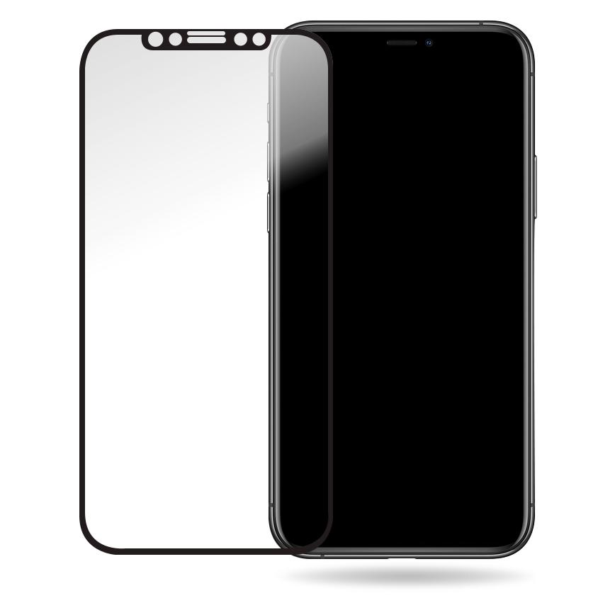 Mobilize Schwarzer Rahmen Glas (Apple iPhone 11 Pro, Apple iPhone X, Apple iPhone XS) (37168542)