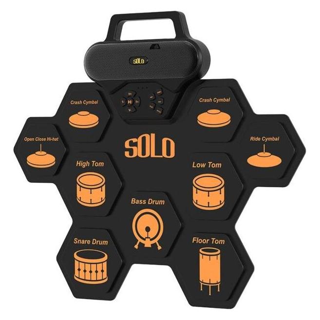 NoName NN SOLO zusammenrollbares elektronisches Schlagzeug USB-C MP3 (E-Drum) (5908249820715)