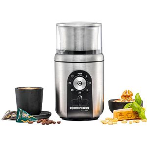 Rommelsbacher Kaffeemühle EGK 250, elektrisch, silber, Schlagmesser, Füllmenge 70g