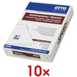 OTTO Office 10 Pack Kopierpapier »Speed« weiß