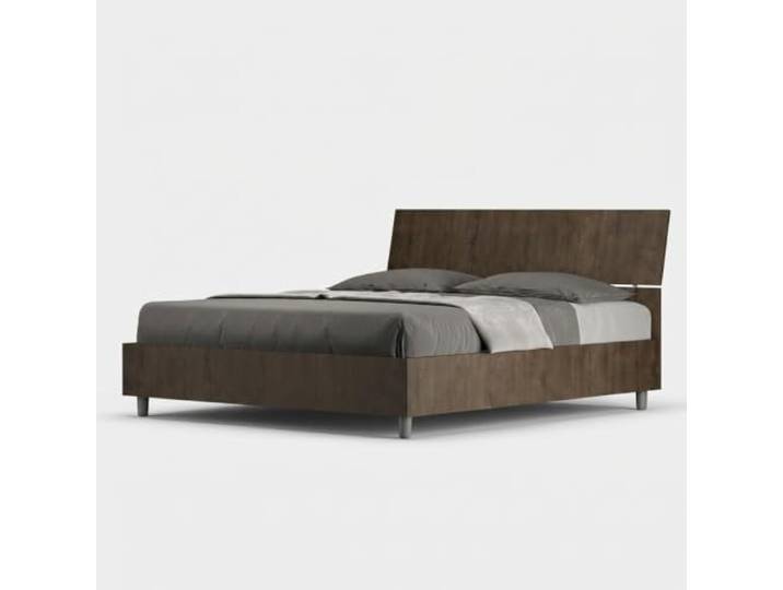 Produce Shop Doppelbett mit Bettkasten 160x190cm Nussholz Demas Nod Noix