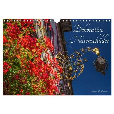 Dekorative Nasenschilder (Wandkalender 2027 DIN A4 quer), CALVENDO Monatskalender