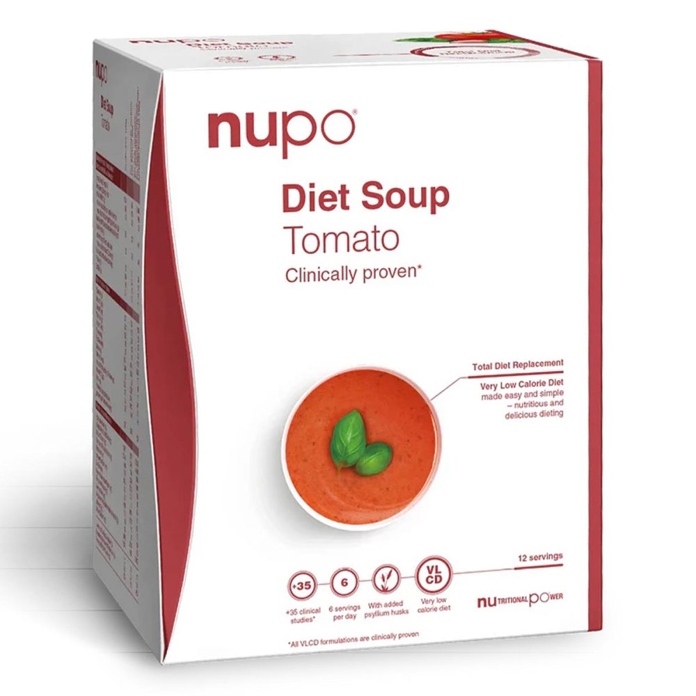 Nupo ApS Nupo Diet Soup - Tomato 12 Portionen 08106150