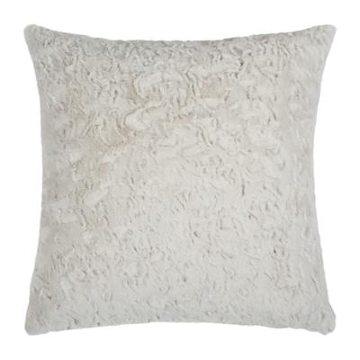 Dekokissen PAD "Flair", weiß, unifarben, B:45cm L:45cm, Polyester, Dekokissen_Sitzkissen_Kissenhüllen, Kunstfell