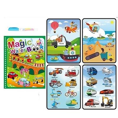 1 satz kinder malen zeichnung spielzeug wiederverwendbare malbuch magie wasser zeichenbuch sensorische frühbildung spielzeug für kinder