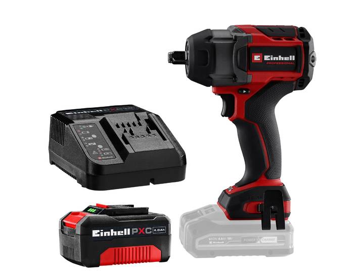 Einhell Akku-Schlagschrauber Kit Tp-Cw 18/750-C Li BL 18V 4.0Ah