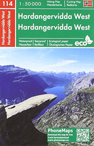 Phonemaps - Hardangervidda West (PhoneMaps Wander - Radkarte Norwegen) - Preis vom 15.10.2026 23:06:25 h