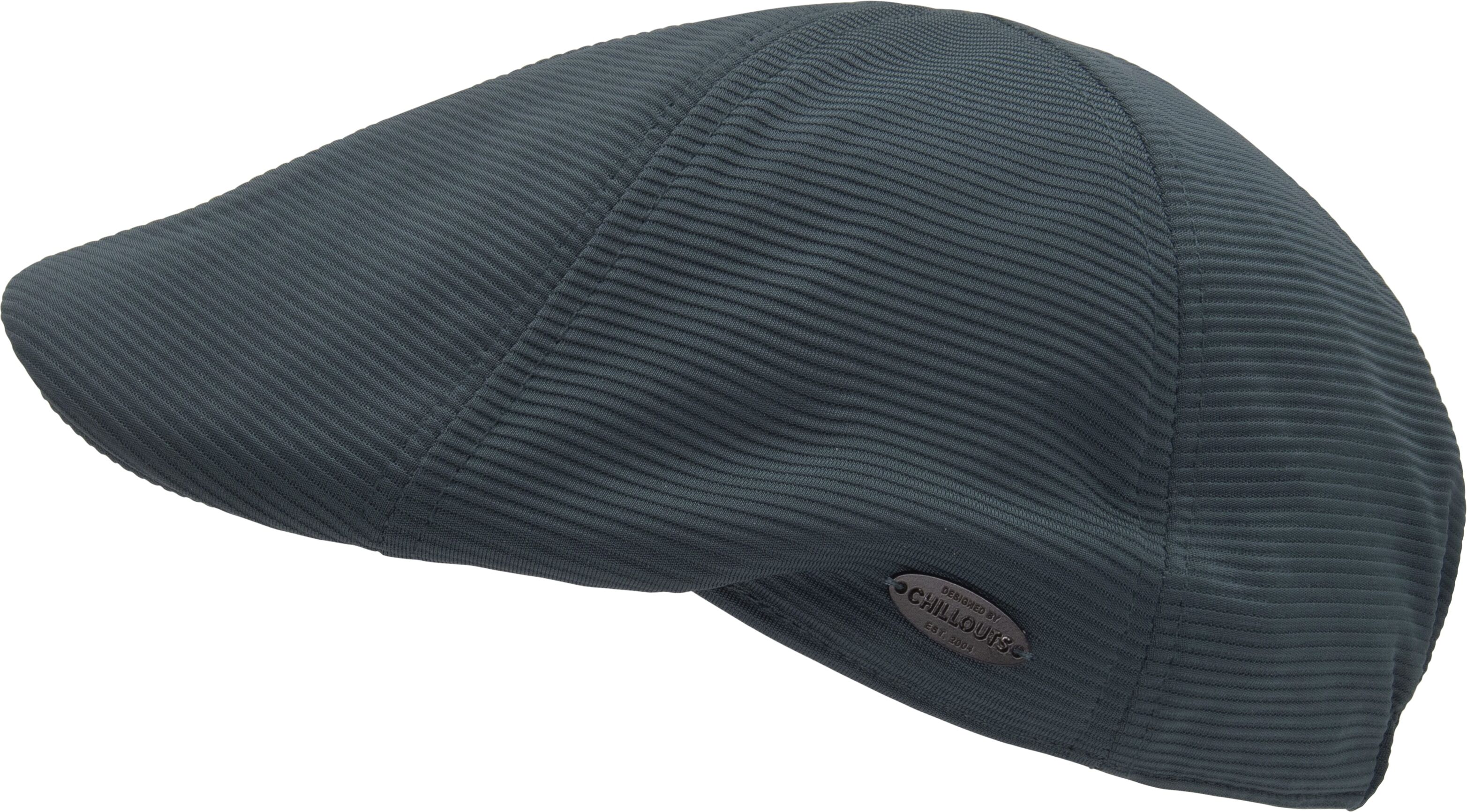 Schiebermütze CHILLOUTS "Sivas Hat", Herren, Gr. S/M, blau (navy), Kunstfaser, gestreift, Mützen Schiebermütze, mit eleganter Struktur & angenehmem Sitz