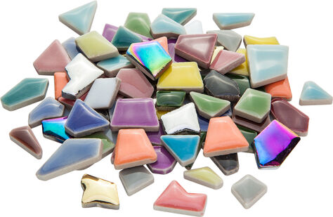 Flip Keramik-Mosaik mini, bunt-mix, 10–20 mm, 200 g