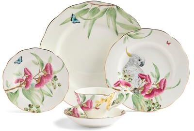 Royal Albert Miranda Kerr Australiana Dinnerware, 5-Piece Placesetting