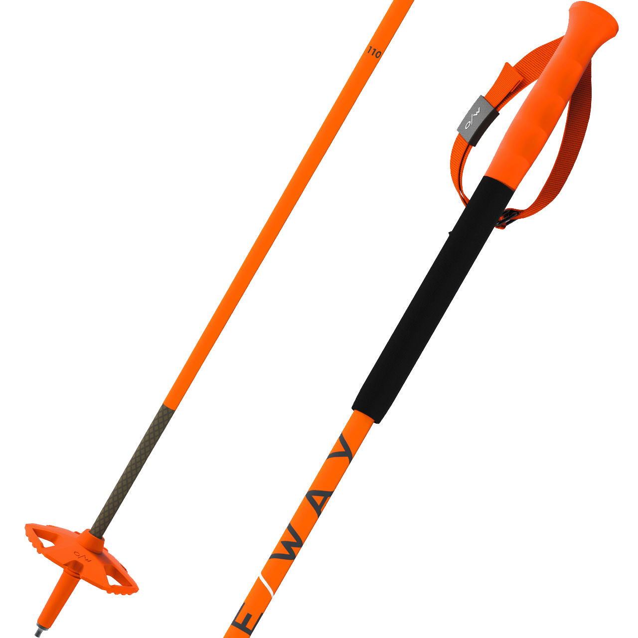 ONE WAY FR CARBON VARIO PRO neon orange/asphalt