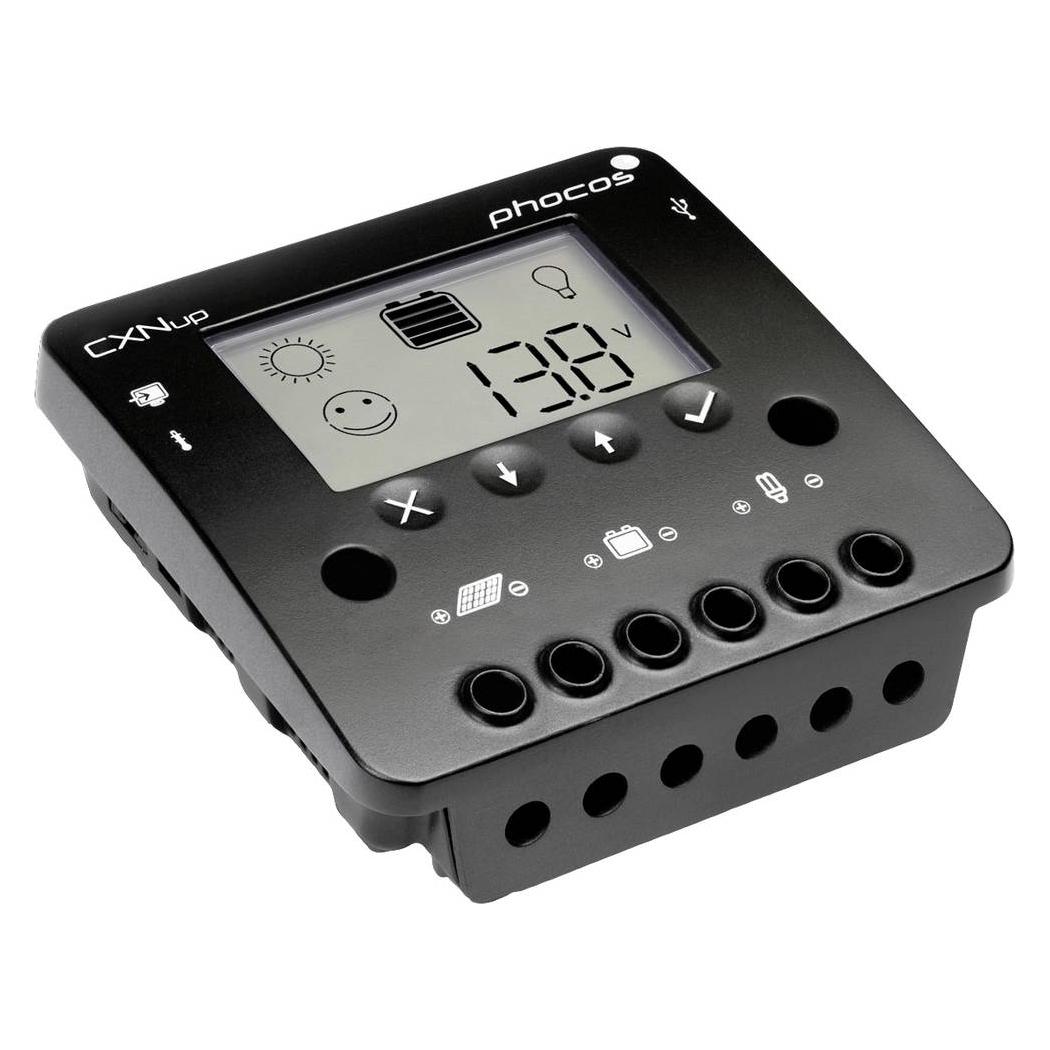 Phocos CXNup 10 Laderegler PWM 12 V 24 V 10 A (CXNUP 10)