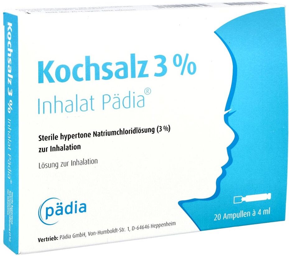Kochsalz 3% Inhalat Pädia Ampullen