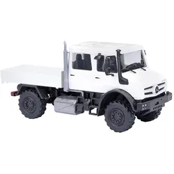 Busch 51081 H0 LKW Modell Mercedes Benz Unimog U 5023, weiss
