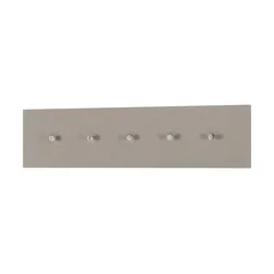 Wohnwert Garderobenleiste  Nicolo , beige , MDF-Platte , Maße (cm): B: 100 H: 25 T: 5.0