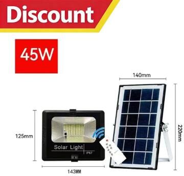 Uplift Picks Solar Outdoor Street Light With Remote Control For Bright Security Lighting 45 W