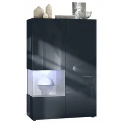 VITRINE Morena Einsatz in Beton Oxid Optik