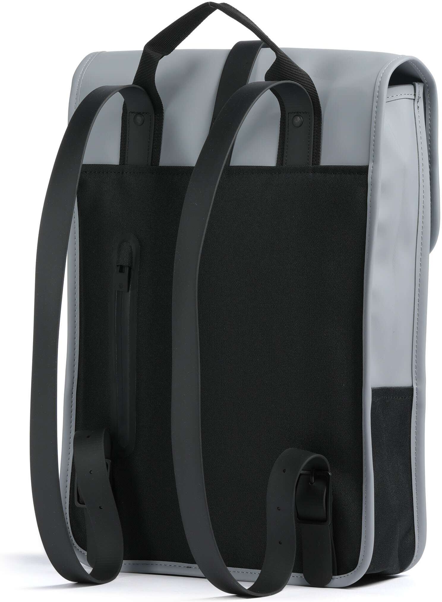 Rains Mini Rucksack, blau