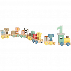 small foot Geburtstagszug mit Tieren 300260
