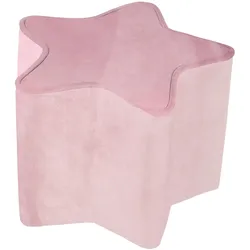 Kinderhocker roba (LBH 30x30x24 cm) - rosa - LBH 30x30x24 cm