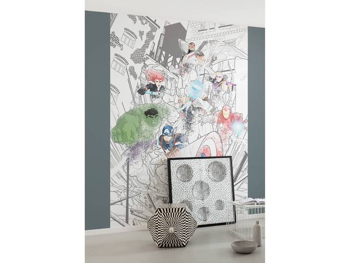 Papier peint intissé Avengers Attack 200 x 280cm