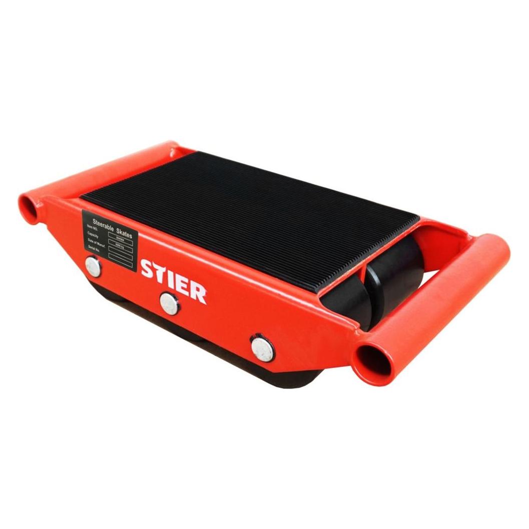 Stier Fahrwerk mit 6 Nylon-Rollen, Tragkraft 6000 kg (85380055)