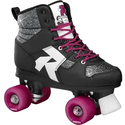 Roces, Rollschuhe, Quad Disco Palace (34), Mehrfarbig, Schwarz