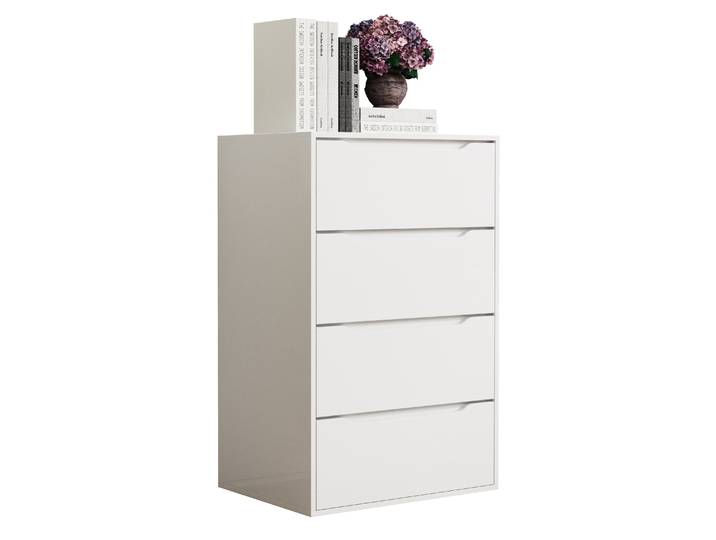 Kommode VCM Sideboard Kommode Nachttisch Schublade Malira XL , weiß, B:65cm T:48cm, Sideboards, Kommode