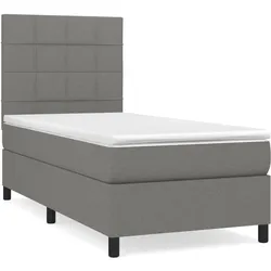 vidaXL, Boxspringbett, Jaburos (Block mit Quadraten) (80 x 200 cm)