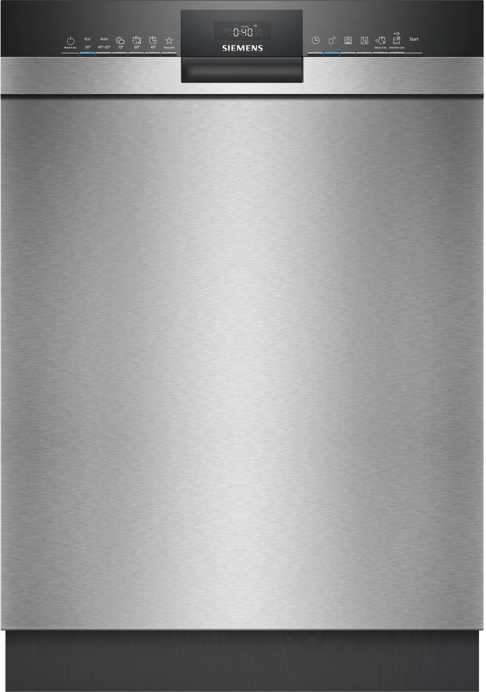 Siemens SN45ZS07CE iQ500 Unterbau-Geschirrspüler 60cm EEK B silber