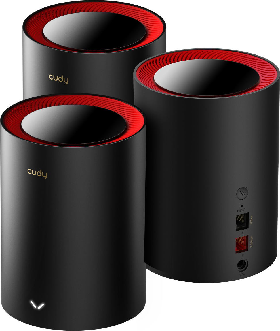 CUDY M3000 AX3000 Wi-Fi 6 Mesh 2.5G 3er-Pack