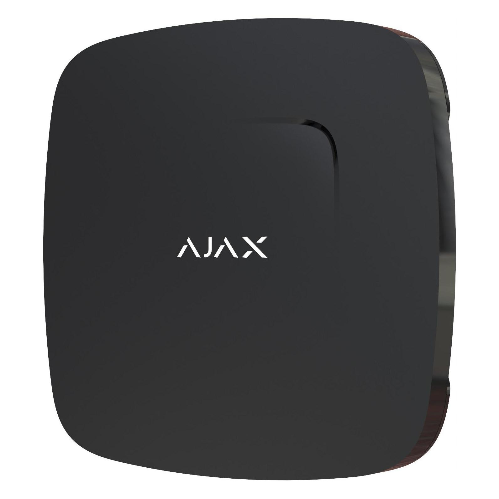Ajax Systems Smoke sensor FireProtect black (FireProtect czarny #38104.10.BL1)