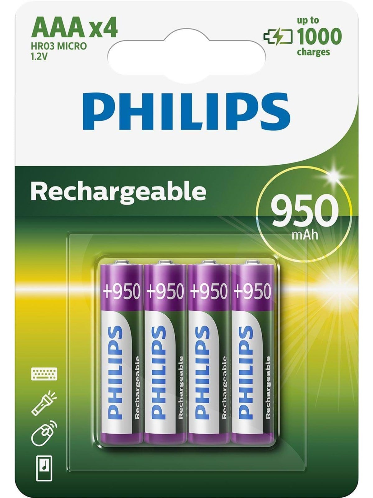 Philips Rechargeable AAA