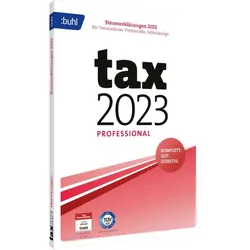 Tax 2023 Professional, für die Steuererklärung 2022, Download