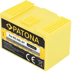 Patona Akku zu iRobot e5, e6, i3, i3+, i4, i4+, i7, i7+ Serie, Staubsauger Roboter Zubehör, Gelb, Grün