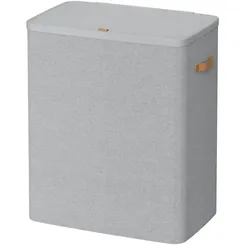 Wäschebox   ¦ grau ¦ Polyester ¦ Maße (cm): B: 64 H: 75