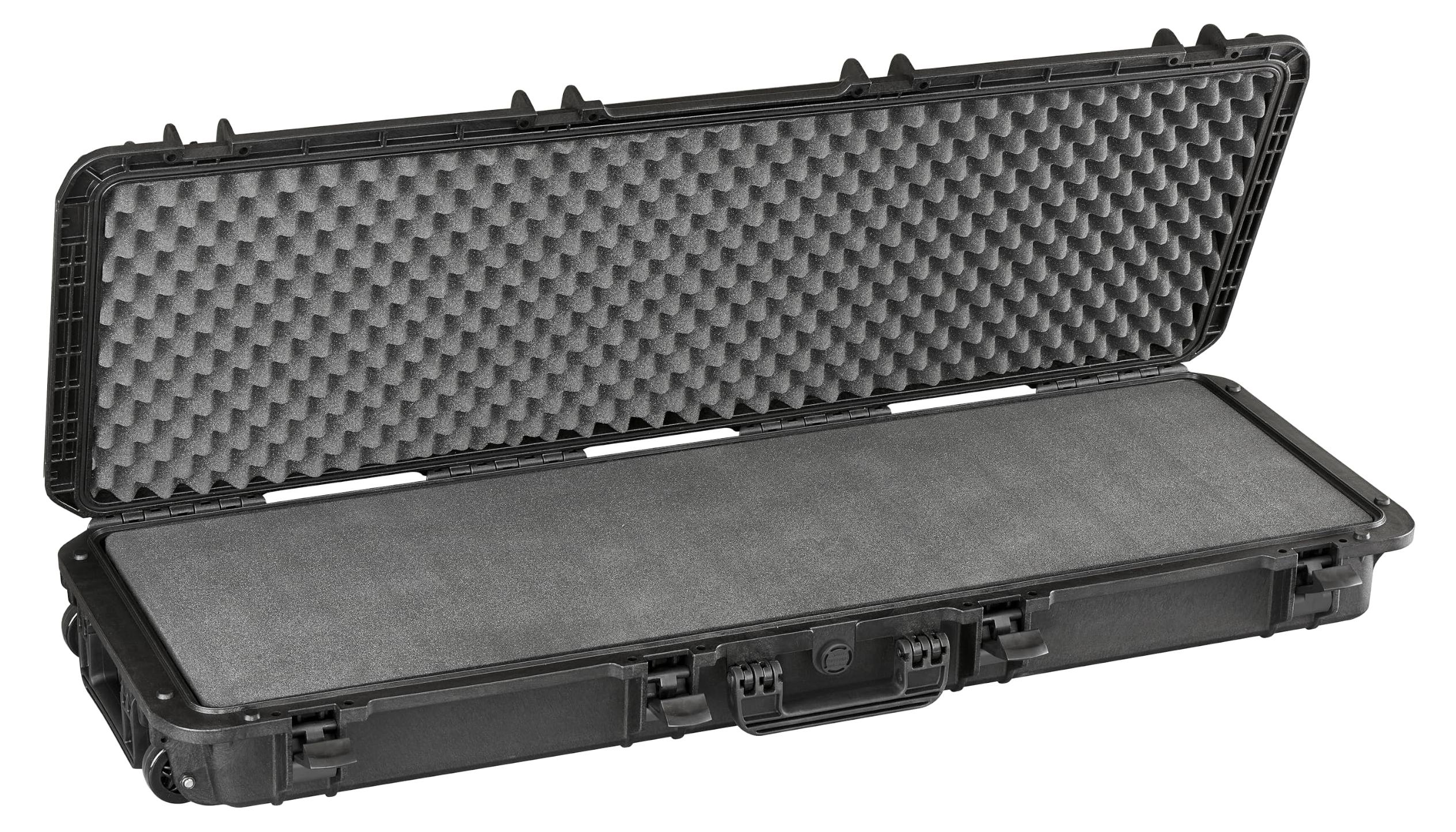 Wasserdichter Koffer Transportkoffer - 110 x 37 x 14 cm - IP67 - Schwarz - Schockfest