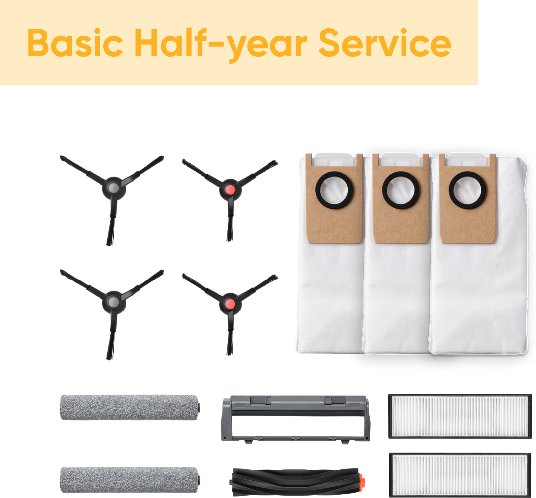eufy S1 Pro Accessories Subscription Service -- Basic Half-Year Service bundle