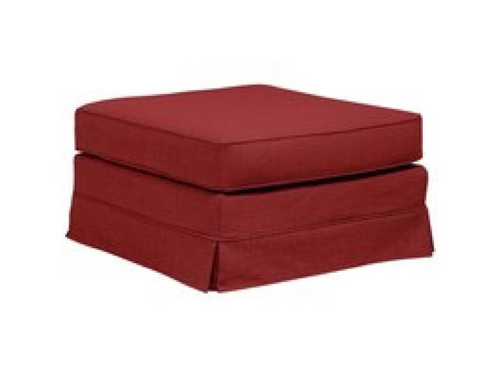 Pouf carré tissu déhoussable Naxos