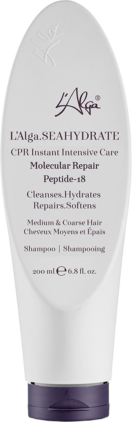 L`ALGA Seahydrate CPR Molecular Repair Peptide-18 Shampoo For Medium & Coarse Hair 200ml