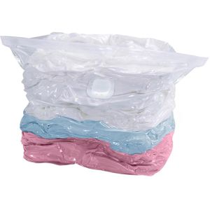 Wenko Vakuumbeutel 3792766100, Jumbo Cube L, 1 Beutel à 100 x 35 x 70 cm, für Kleidung und Bettdecken