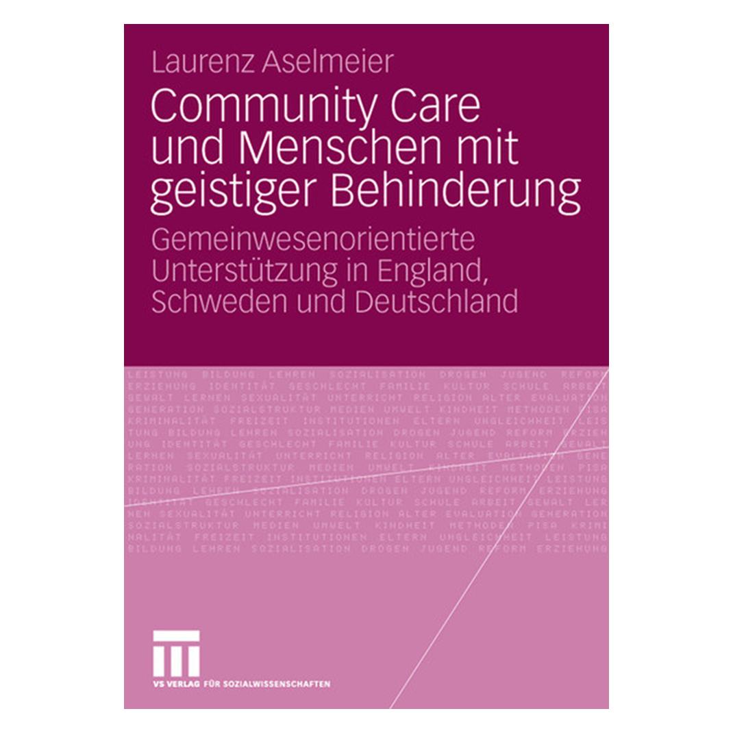 VS Community Care und Menschen mit geistiger Behinderung (Deutsch, Softcover, Laurenz Aselmeier) (8554668)