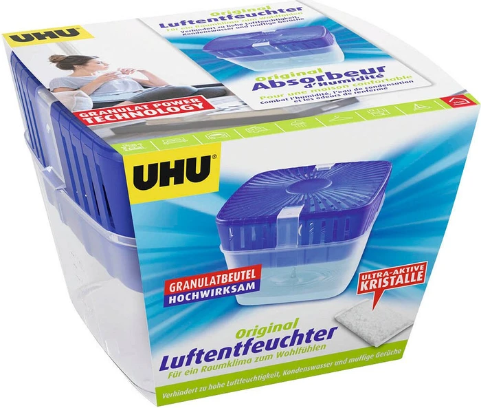 UHU Original Raumentfeuchter blau, 450,0 g