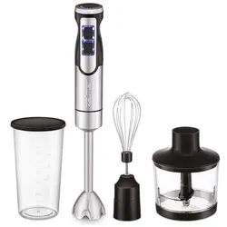 Zelmer Blender ZHB 6000, Stabmixer, Schwarz, Silber