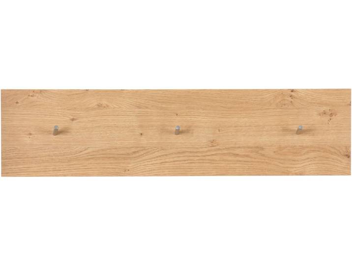 Garderobenpaneel VOGL MÖBELFABRIK Toronto , braun (wildeichefarben), B:80cm H:20cm, Holzwerkstoff, Garderobenpaneele, Garderobenpaneel